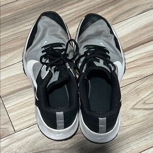 Nike Black and Gray Running Sneakers